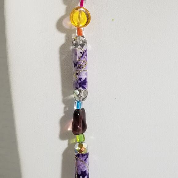 32" colorful mixed bead necklace 1.1931 - Picture 2 of 16